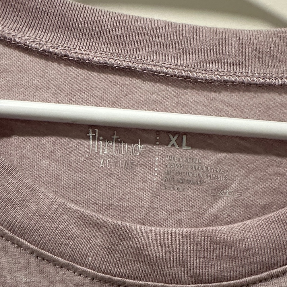 Flirtitude Active Dusty Pink Sweatshirt XL
